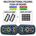 Portable Multifunctional Push-Up Board - Fitness and Muscle Training Device Home Workout Set Foldable Push up Bar Resistance